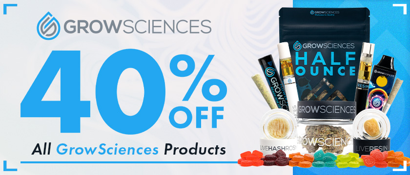 40% Off Grow Sciences *Exclusions