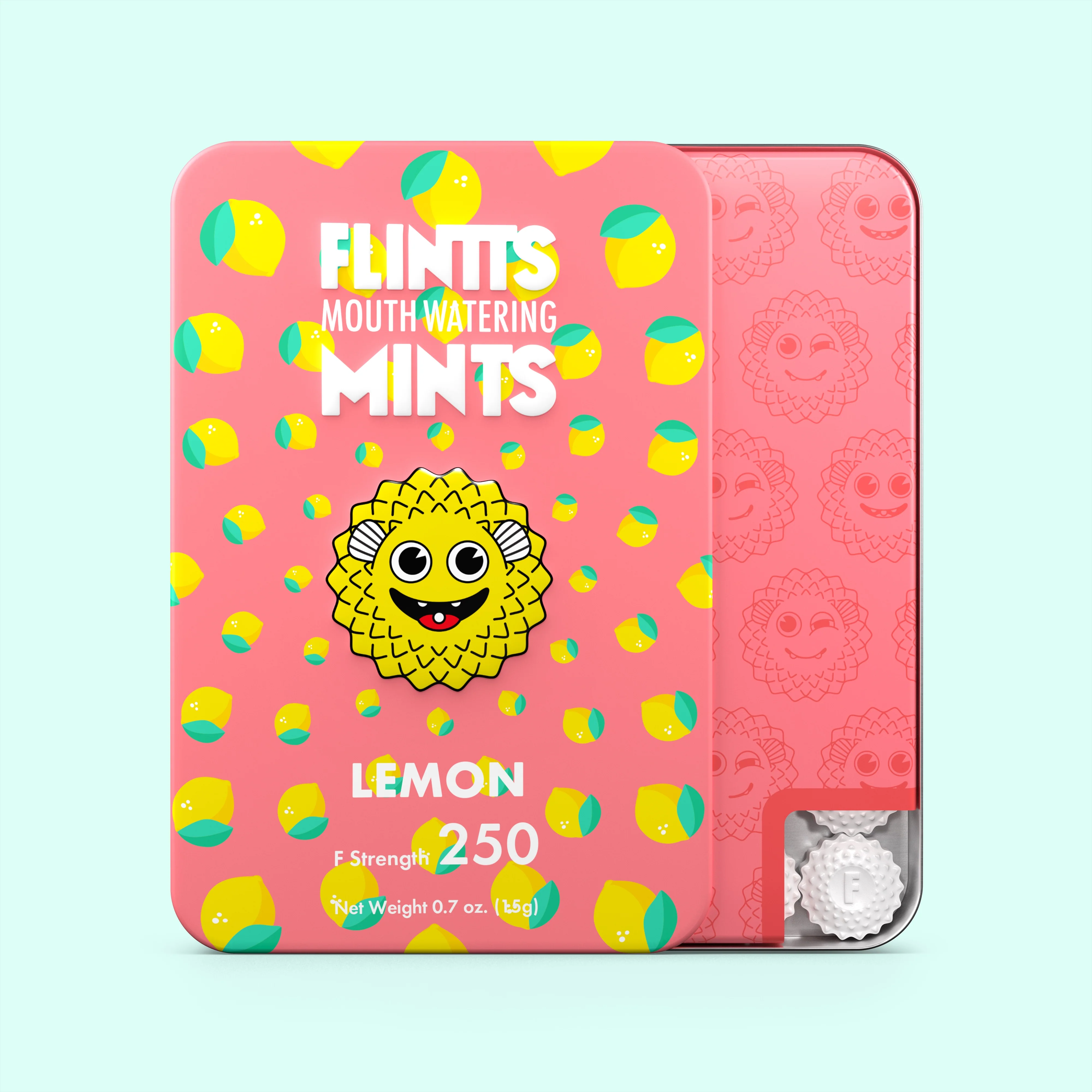 Flintts Mints Mouthwatering Mints | Lemon
