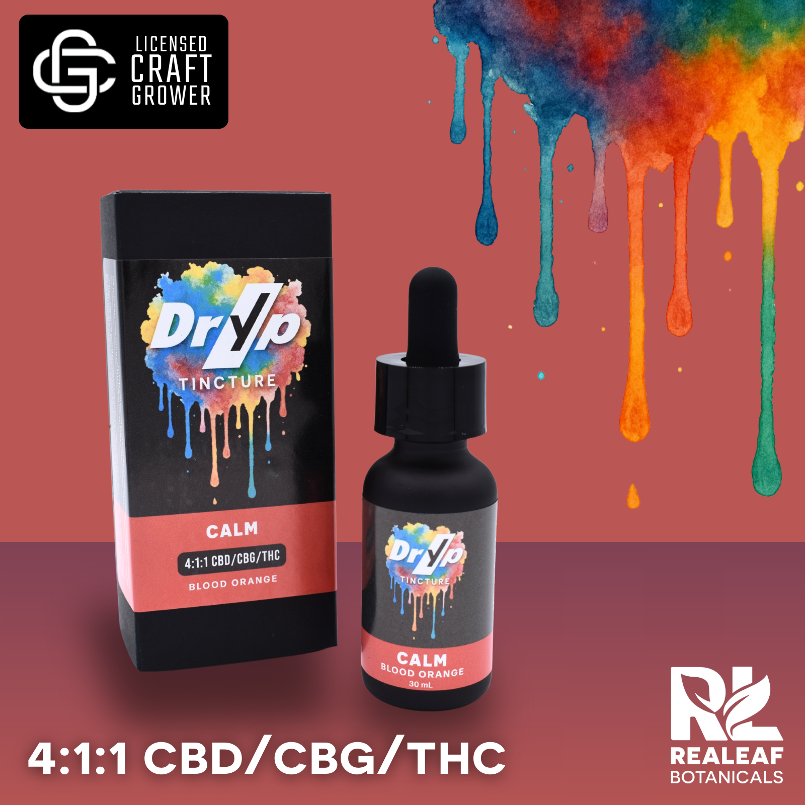 Calm 4:1:1 (CBD:CBG:THC)