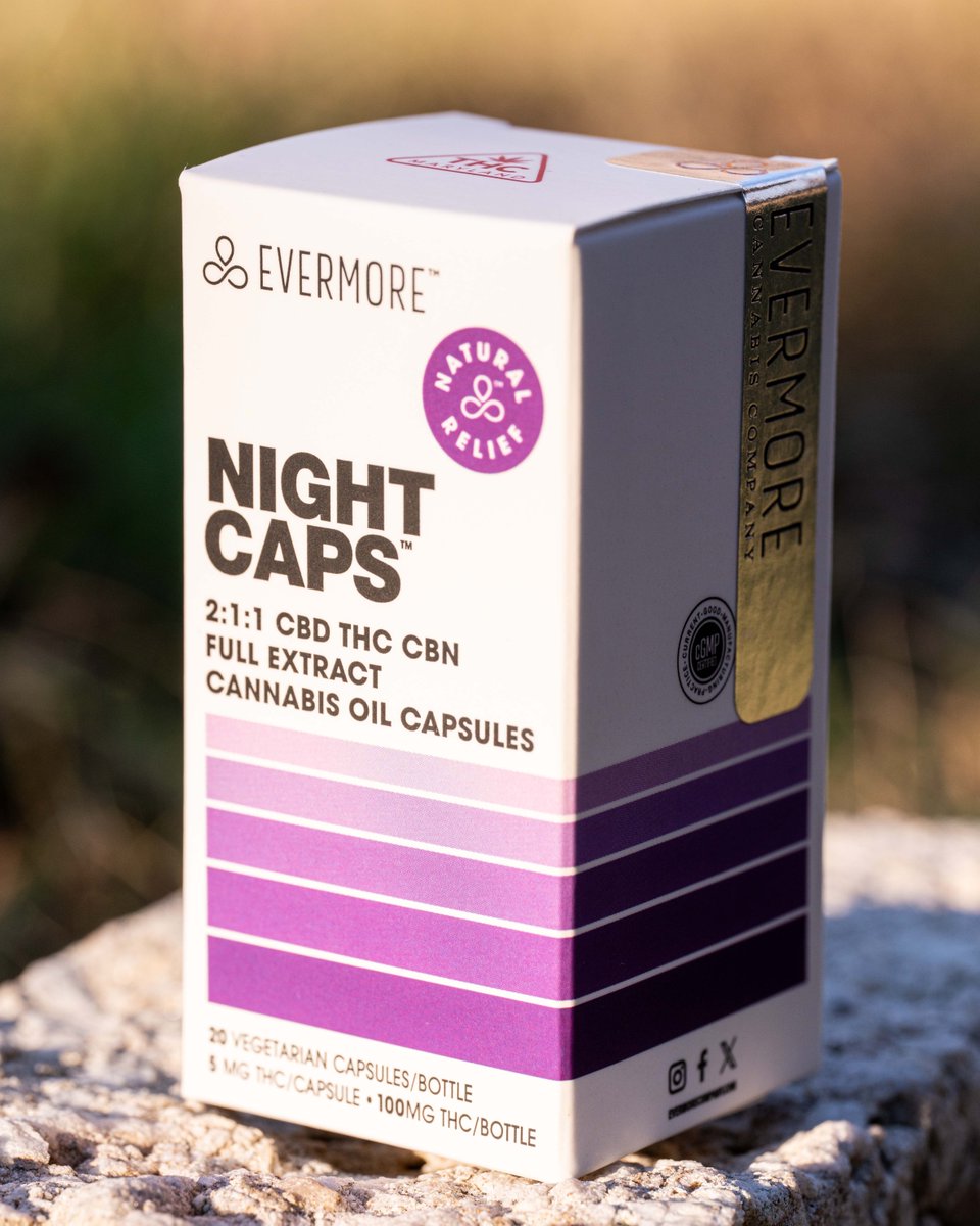 Buy NIGHTCAPS 2:1:1 (CBD:THC:CBN) 5mg Capsules online - for