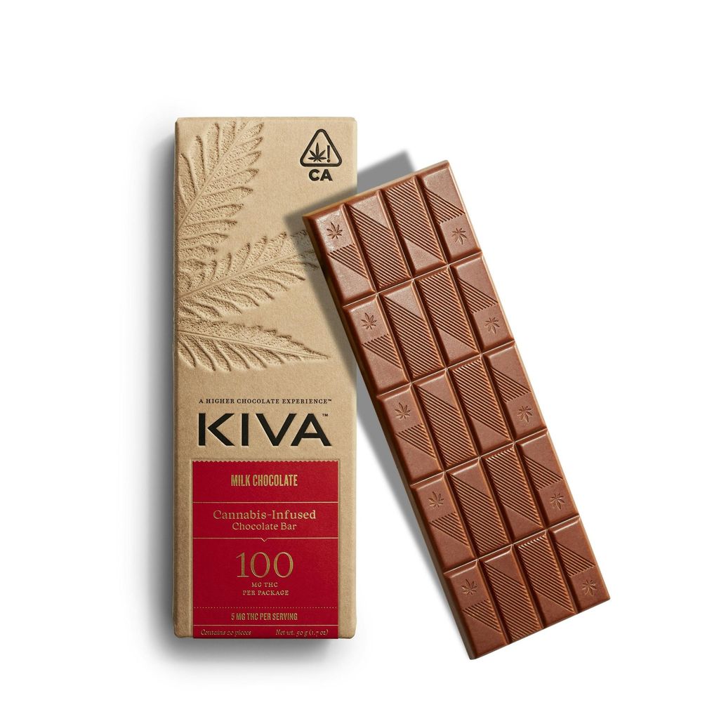 Kiva Milk Chocolate 20 Pack | 100mg