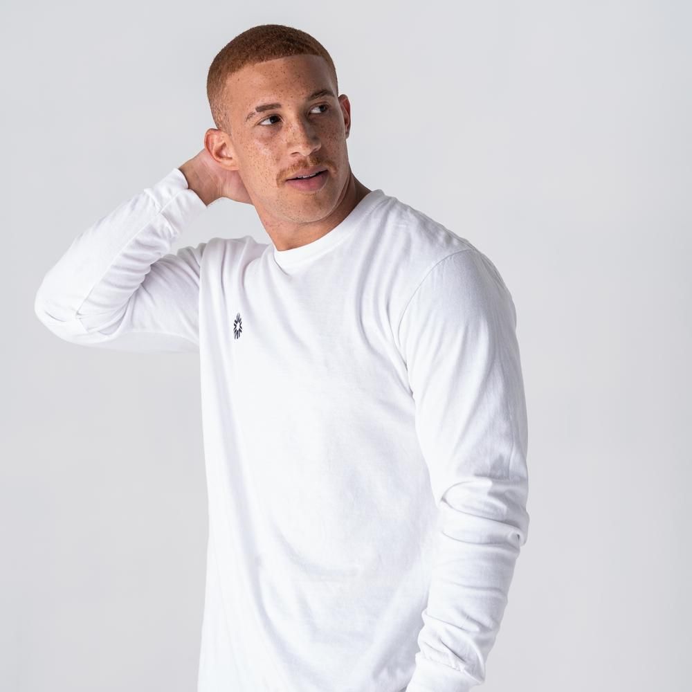 Verano Long Sleeve T-Shirt White, Small - image 2