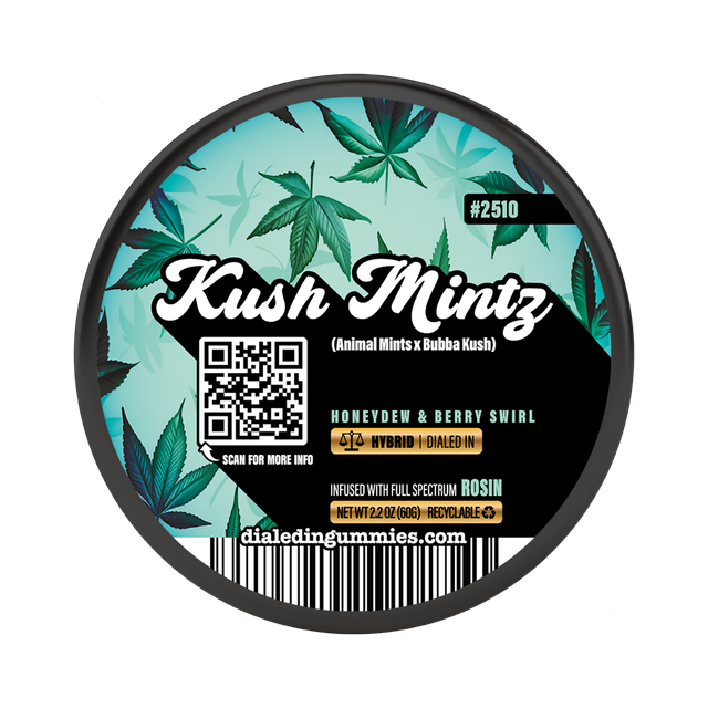 Kush Mints Gummies Dialed In