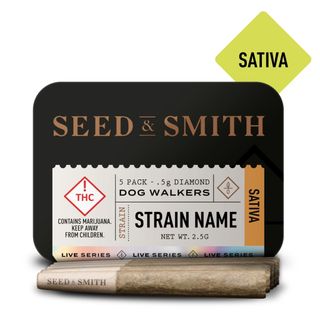 Superboof Infused Preroll 5-Pack Seed & Smith