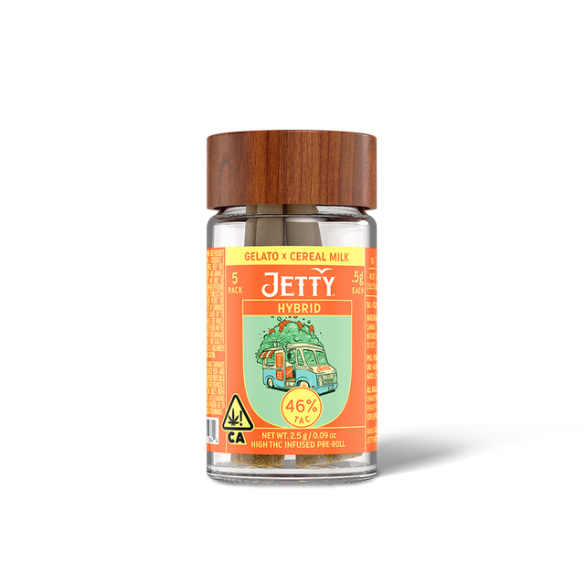 Gelato x Cereal Milk Infused 5-Pack Jetty Extracts