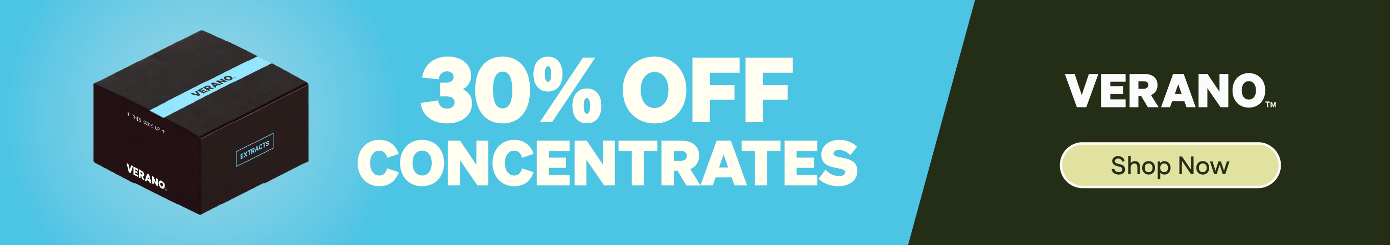 30% OFF Verano Concentrates