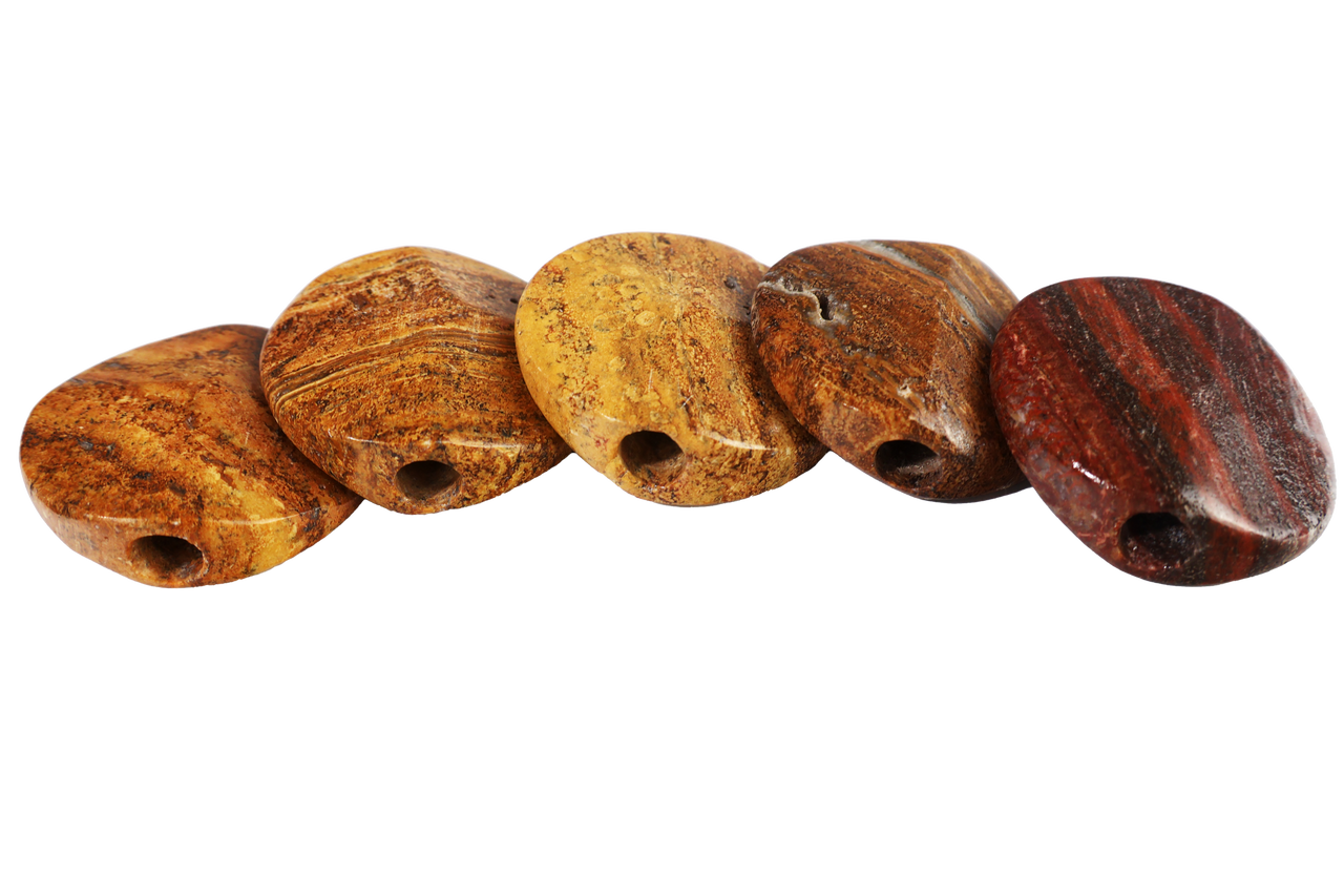 Natural Zenstone Pipe Luv Buds