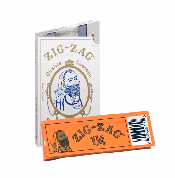 Organic Hemp 1 1/4" Papers w/ Tips Zig Zag