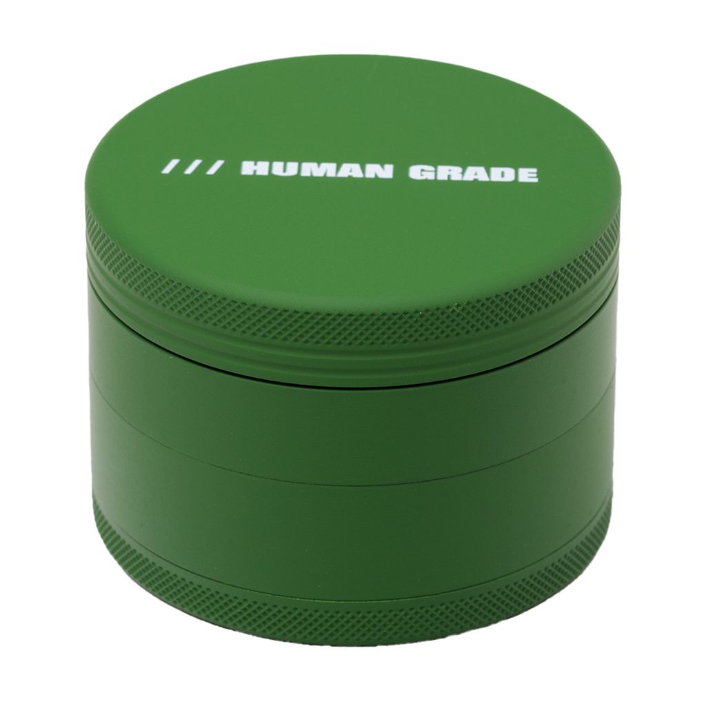 Human Grade 2.5" 4R Aluminum Grinder | Green