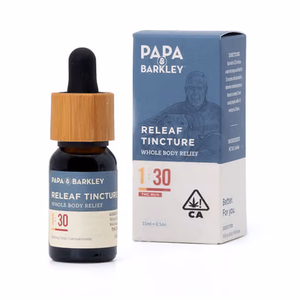 THC Rich Releaf Tincture 1:30 CBD:THC  Papa & Barkley