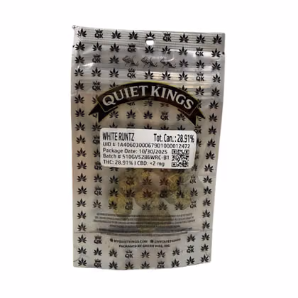 White Runtz Quiet Kings