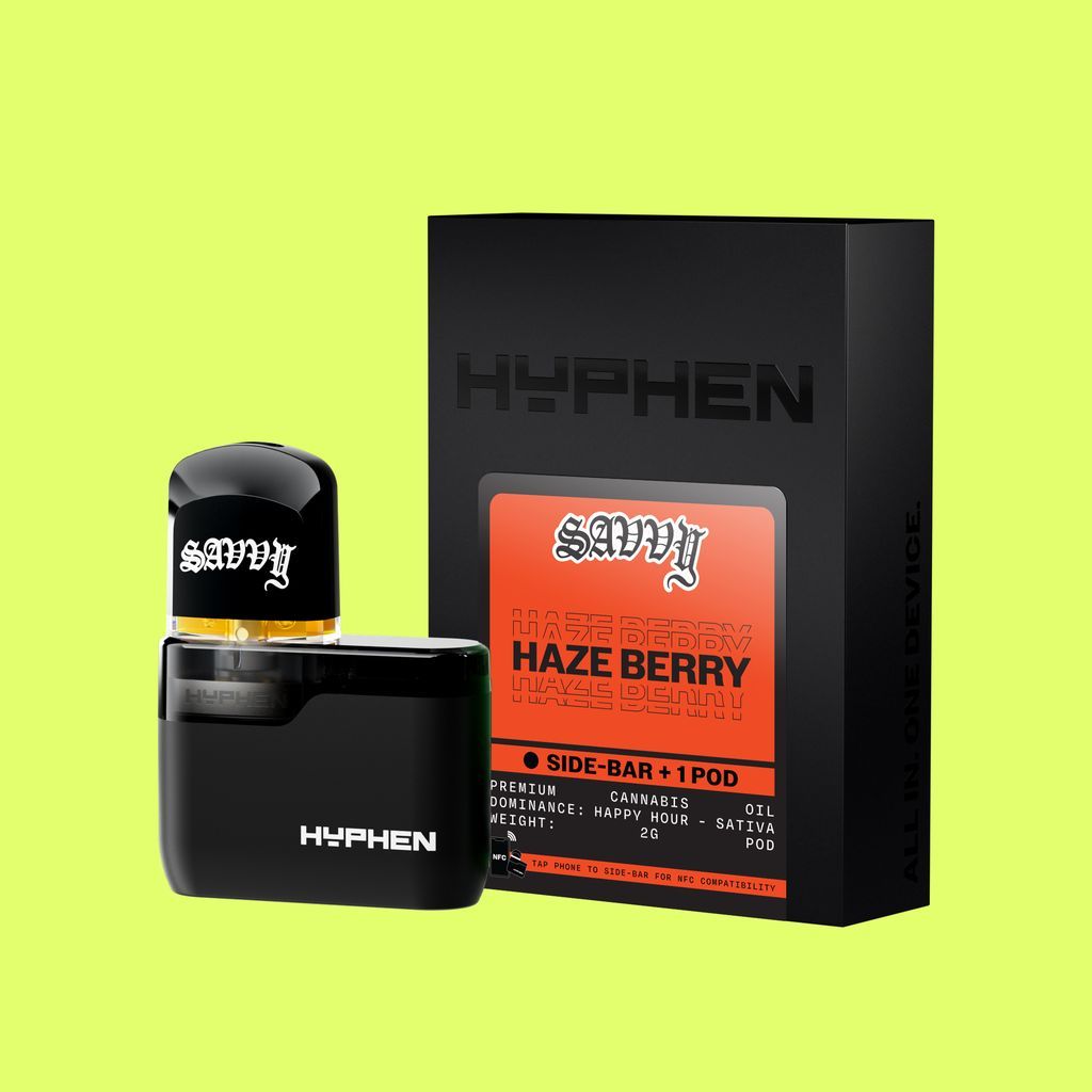 Savvy HYPHEN Haze Berry All-In-One Vape, 2g