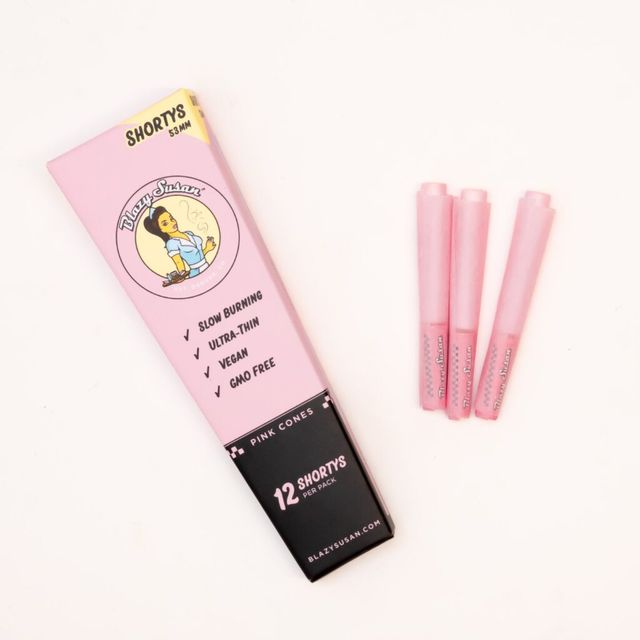 Pink Paper Cones - Shorty Blazy Susan