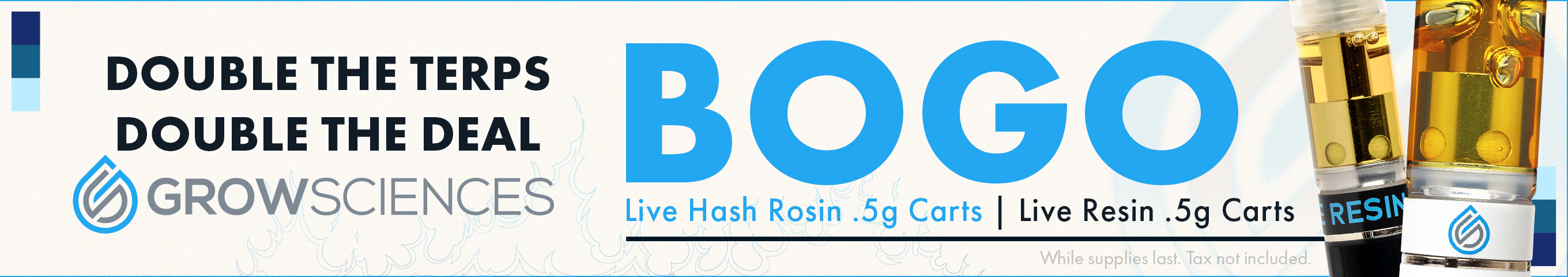 BOGO Grow Sciences Live Resin 0.5g Vapes