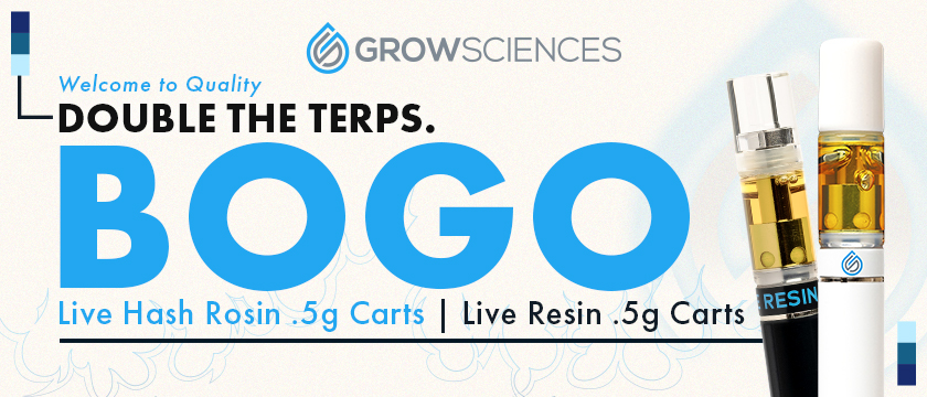BOGO Grow Sciences Live Rosin 0.5g Vapes