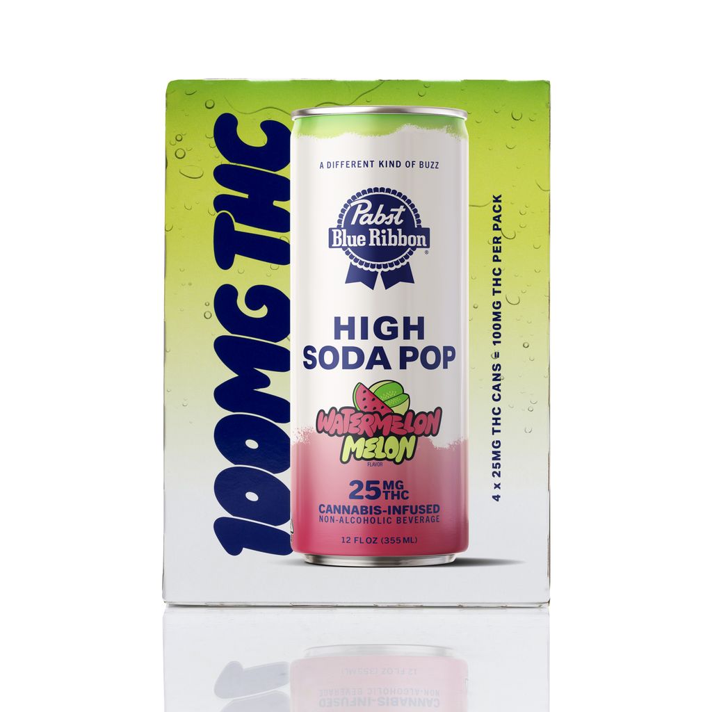 Pabst Blue Ribbon: Watermelon Melon Soda