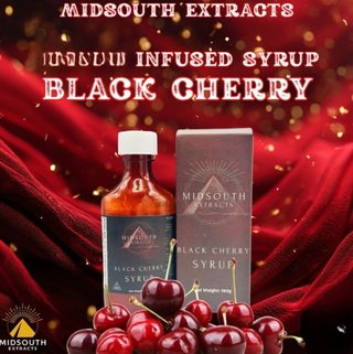 Infused Syrup | Black Cherry  Mid South Extracts
