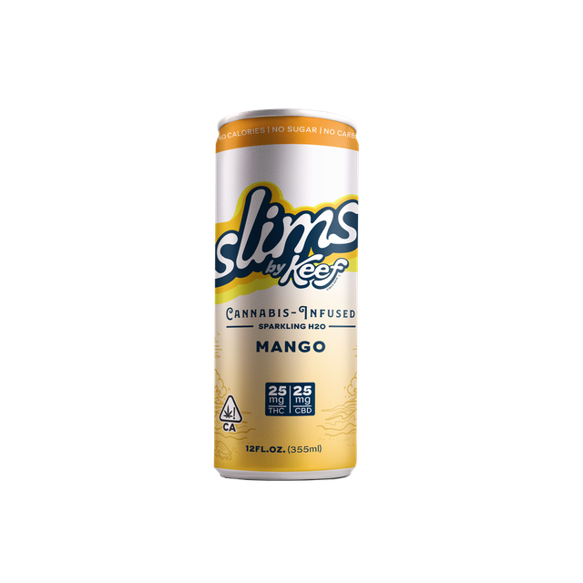 Slims Mango 25:25mg THC:CBD Keef