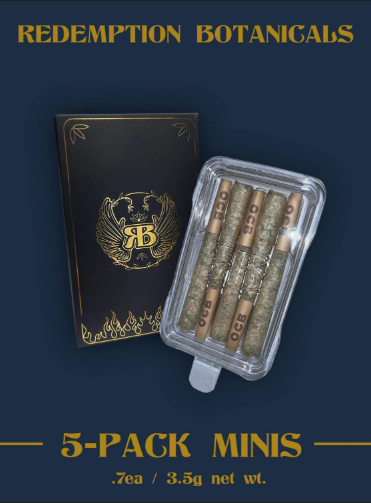Redemption Botanicals Tallymon Runtz Pre-Roll Pack 5pk Minis