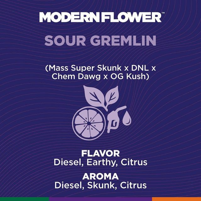 Sour Gremlin Modern Flower Sour Gremlin Modern Flower