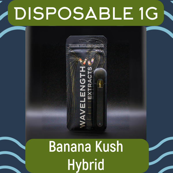 Buy Disposable Vape | Banana Kush 1g Disposable online - The Green Standard  Carthage | Carthage