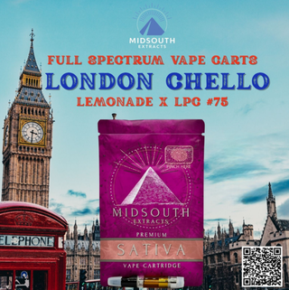 Vape Cart | London Chello |  Mid South Extracts