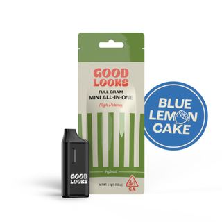 Blue Lemon Cake Good Looks