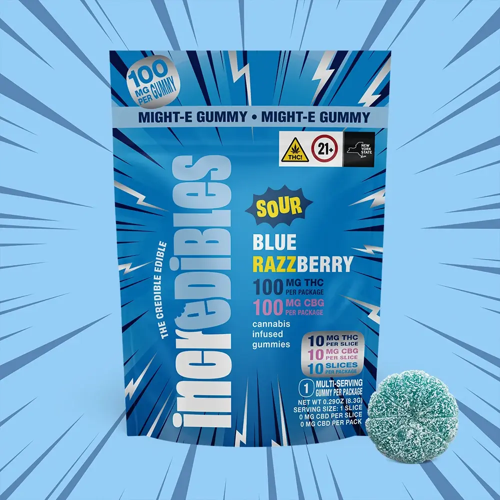 Sour Blue Razzberry 1:1 THC:CBG