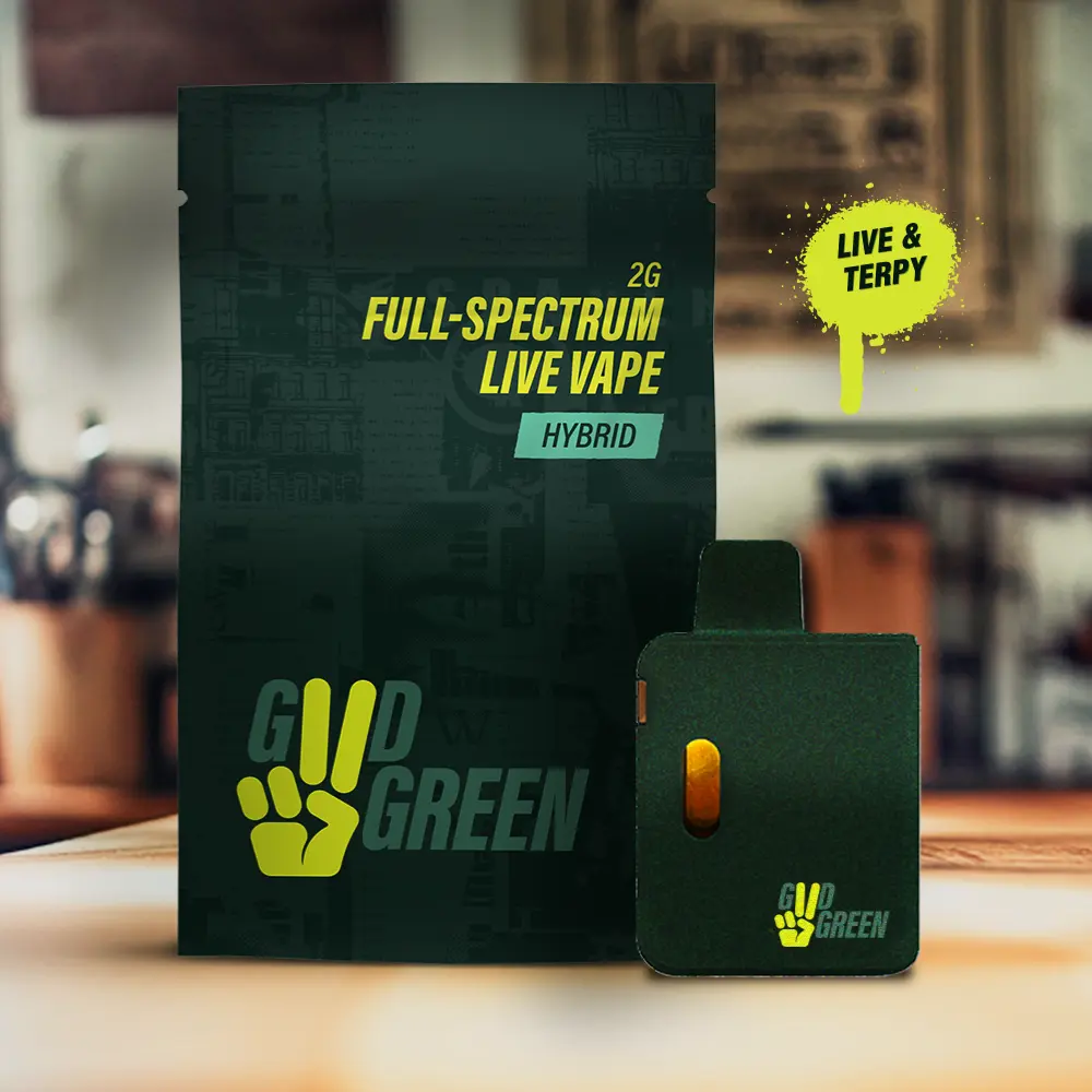 Good Green Sheep Faced Live Sauce All-In-One Vape, 2g