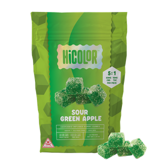 Sour Green Apple 5:1 CBD:THC HiColor