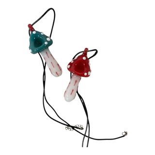 3.5" Mushroom Necklace Bisa Lina