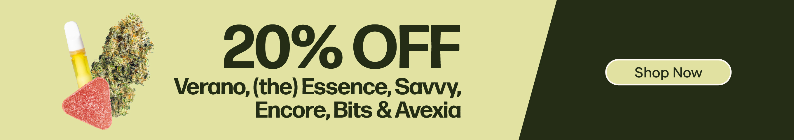 20% OFF Featured Brands
