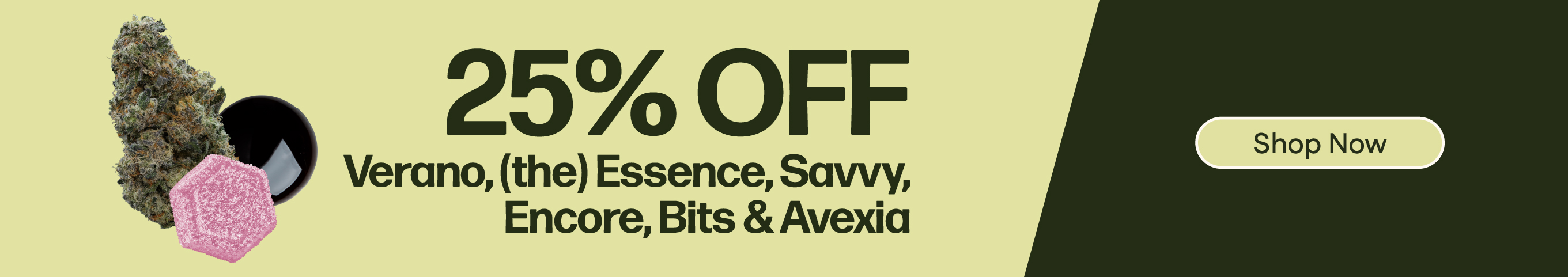 25% OFF Featured Brands