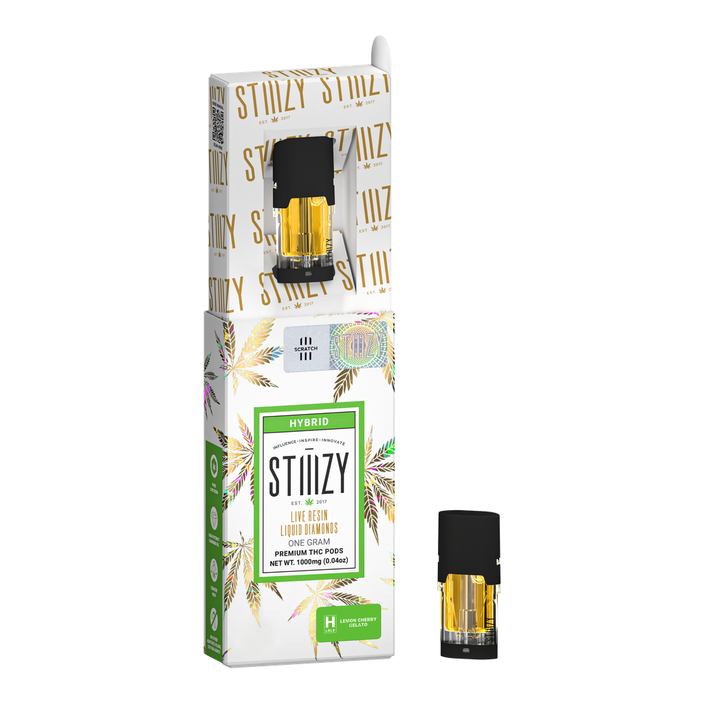 STIIIZY Lemon Cherry Gelato Liquid Diamonds 1g Pod