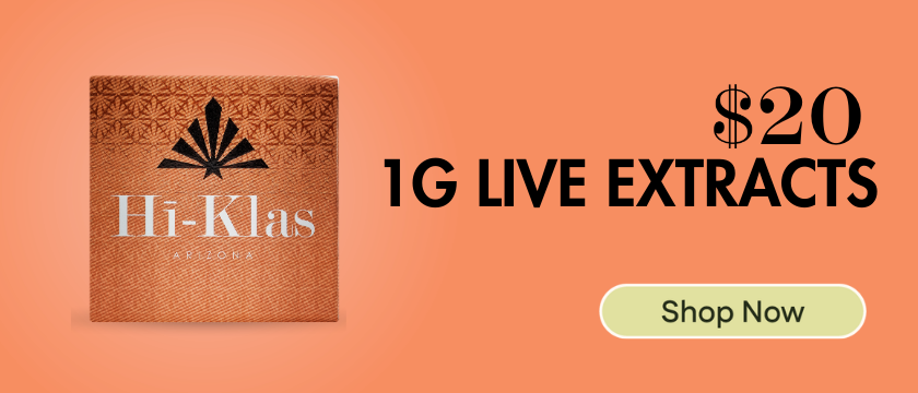 $20 Hi Klas 1G Live Concentrates