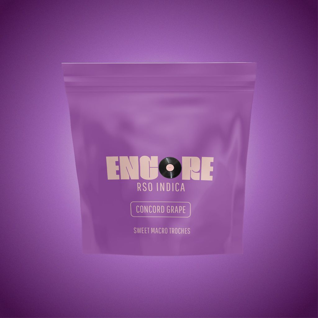 Encore Concord Grape Troches RSO Troches, 1500mg, 15pk