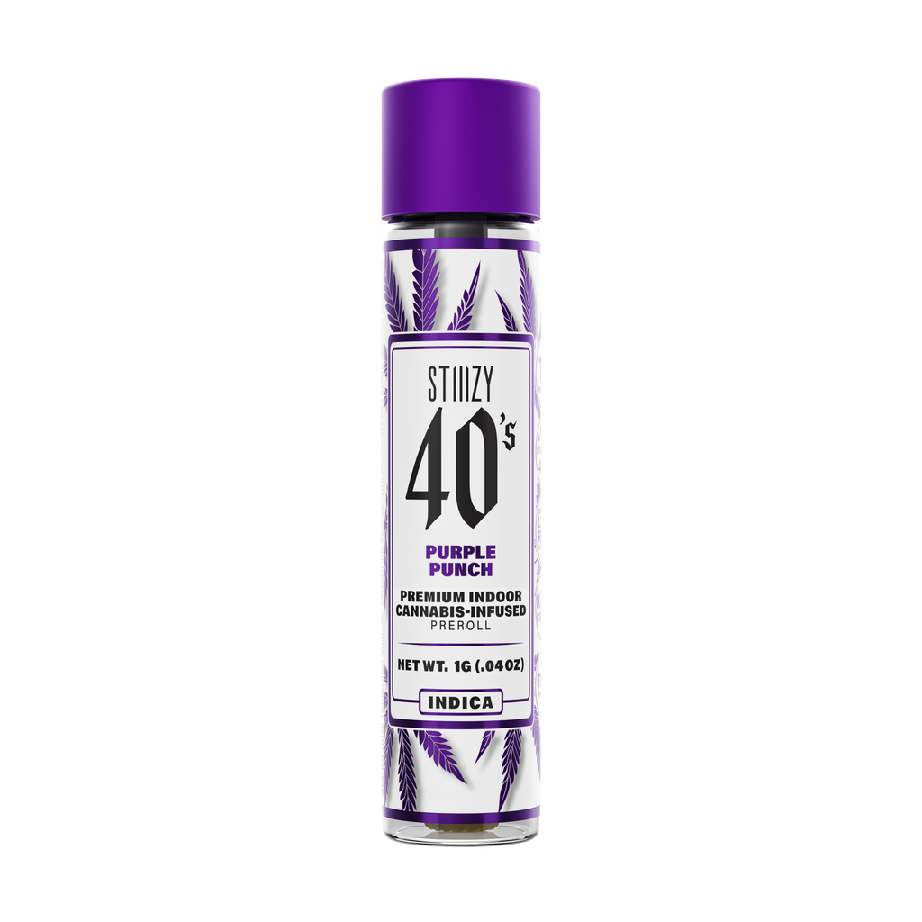 STIIIZY Purple Punch Infused Pre-Roll Single, 1g, 1pk