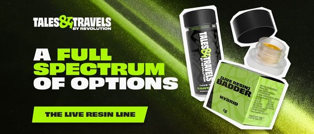 Cannabis Promo, Cannabis Sales, Cannabis Discounts, Cannabis on Sale, Tales & Travels Live Resin Cartridges & Extract