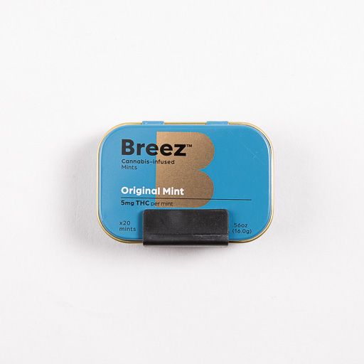 Breez Original Mint Candy Edible, 100mg, 20pk