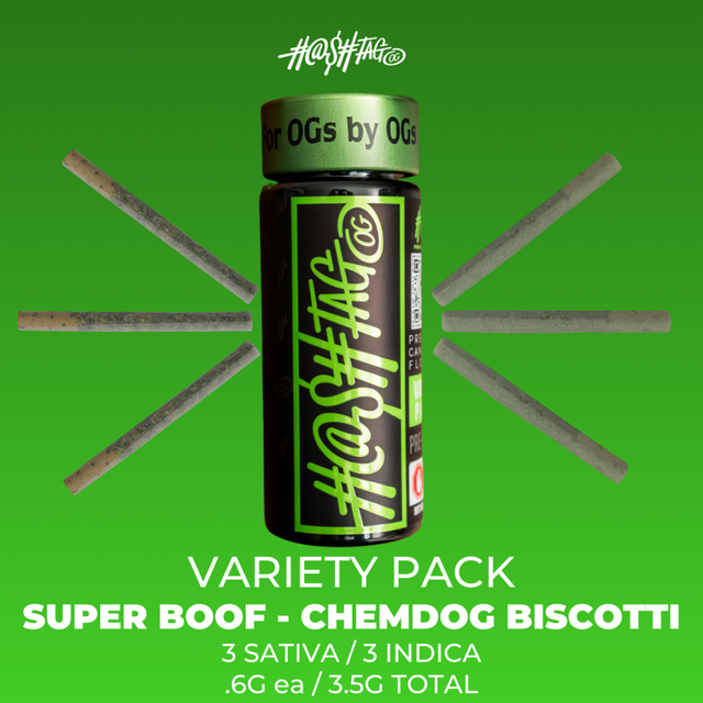 Super Boof & Chemdog Biscotti Hashtag OG