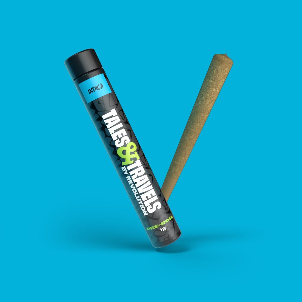 Tales & Travels Peach Crescendo Pre-Roll Single, 1g, 1pk