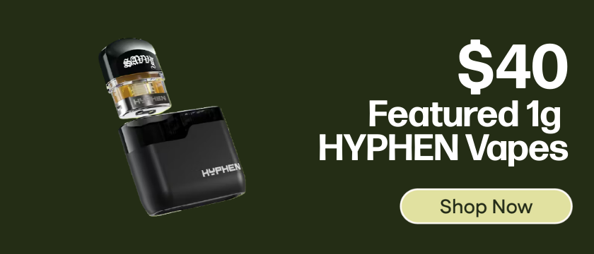 $40 Featured 1.0g Hyphen All-in-One Vapes