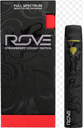 Strawberry Cough | 1g Live Resin Diamond Vape + Ba