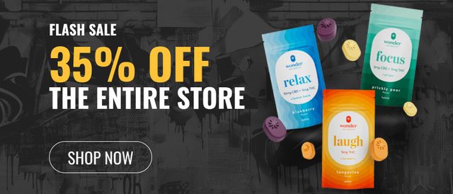 Cannabis Promo, Cannabis Sales, Cannabis Discounts, Cannabis on Sale, 35% Off the Entire Store