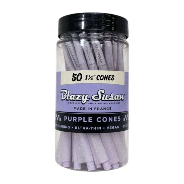 98mm Purple Cones 50ct Blazy Susan 