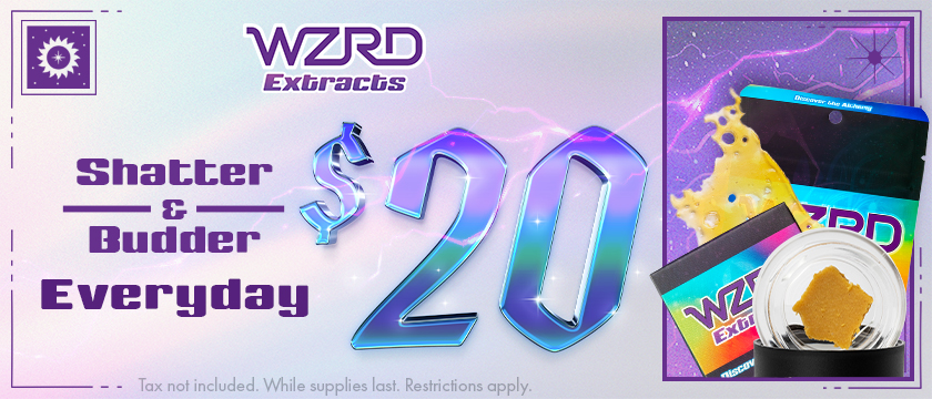 $20 WZRD Extracts