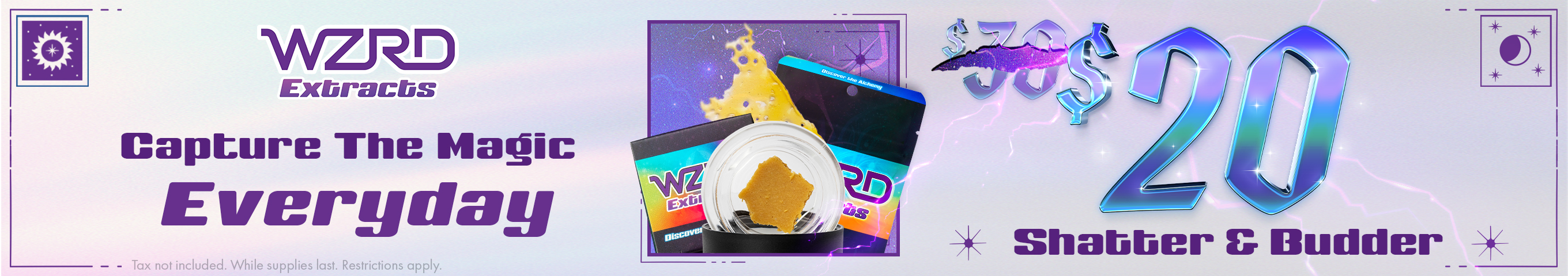 $20 WZRD Extracts