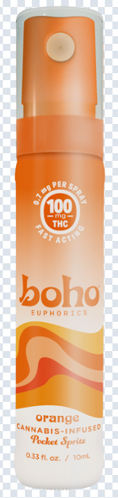 Orange | 100mg Pocket Spritz BOHO Euphorics