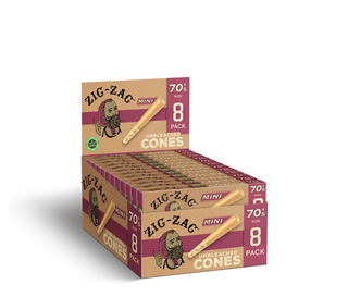 Unbleached Pre-Rolled Cones 70's Size Zig Zag®
