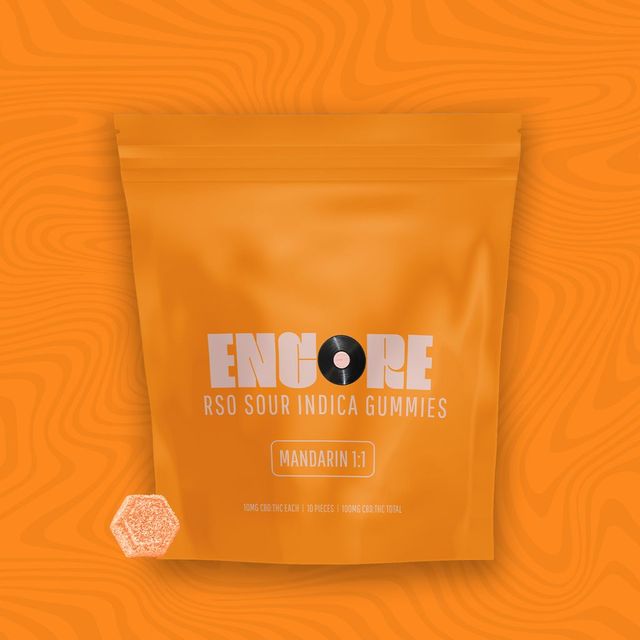 Mandarin 1:1 THC:CBD Encore Edibles